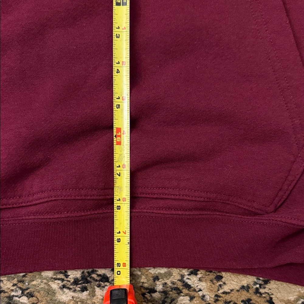 Nike Maroon Hoodie - Picture 5 of 5
